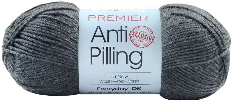 Premier Yarns Anti-Pilling Everyday DK Solids Yarn Charcoal