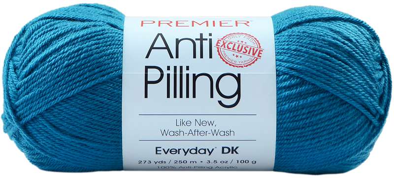 Premier Yarns Anti-Pilling Everyday DK Solids Yarn Bright Blue