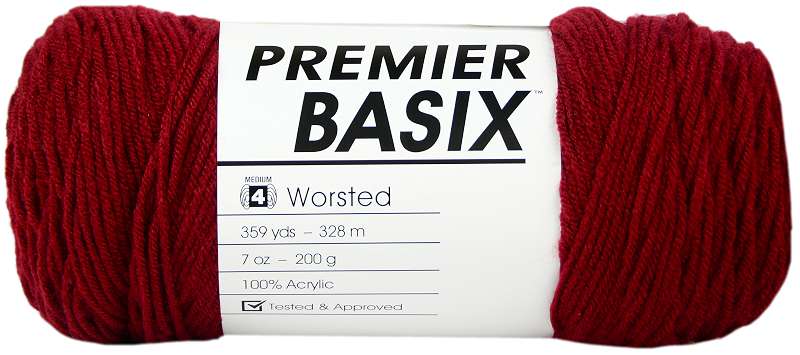 Premier Yarns Basix Yarn Garnet