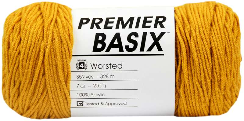 Premier Yarns Basix Yarn Mustard