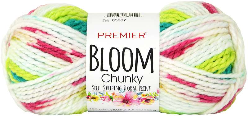 Premier Yarns Bloom Chunky Yarn Cactus Bloom