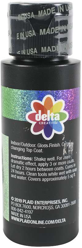 Ceramcoat Cosmo Glaze 2oz Violet/Blue/Green