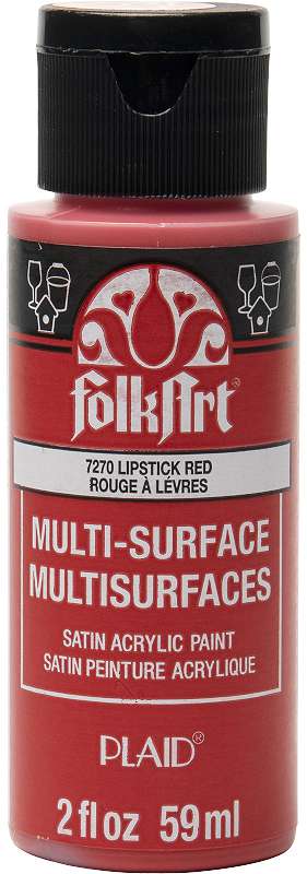 FolkArt Acrylic Paint 2oz Lipstick Red
