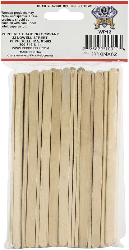 Thin Craft Sticks 5-3/4"X1/4" 75/Pkg 