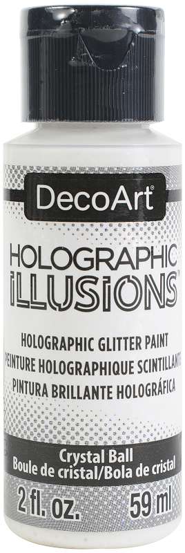 DecoArt Holographic Illusions Paint 2oz-Crystal Ball