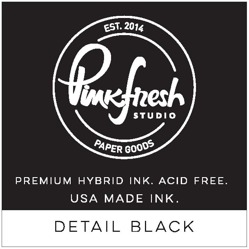 Pinkfresh Studio Hybrid Ink Cube Detail Black