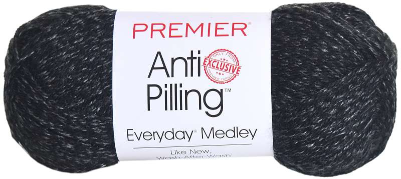 Premier Yarns Anti-Pilling Everyday Medley Yarn Charcoal