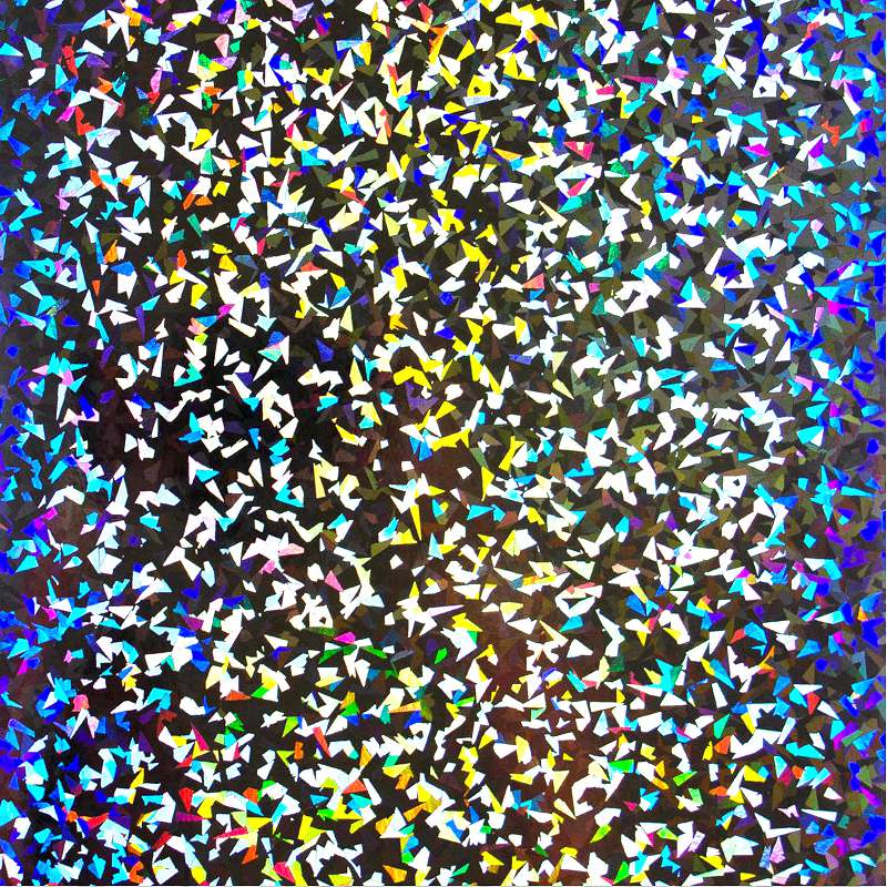 ETC Papers Holographic Film Cardstock 12"X12" 2/Pkg Cracked