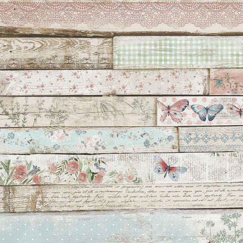 Flower Shoppe Double-Sided Cardstock 12"X12" Weatherboard