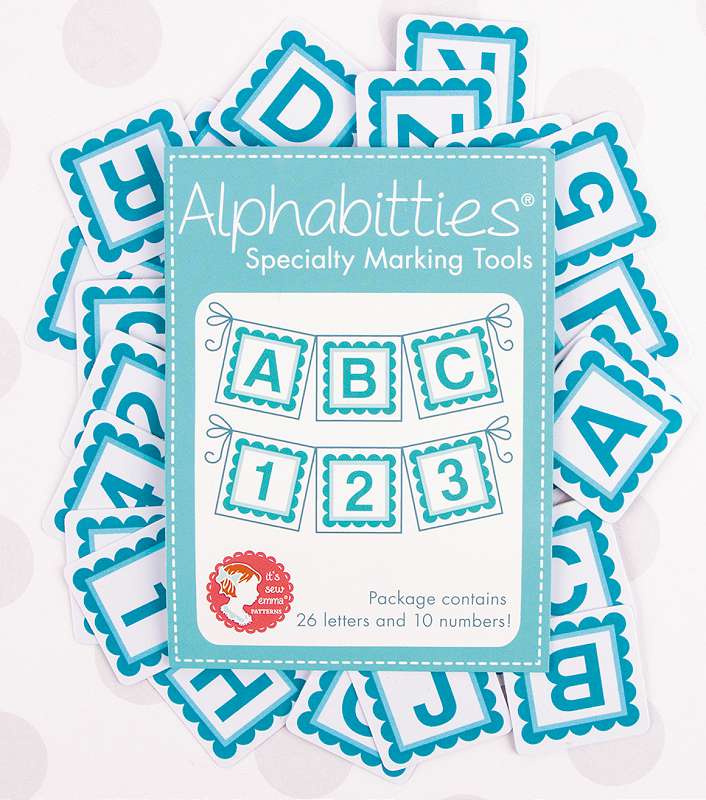 It's Sew Emma Alphabitties Pack Blue