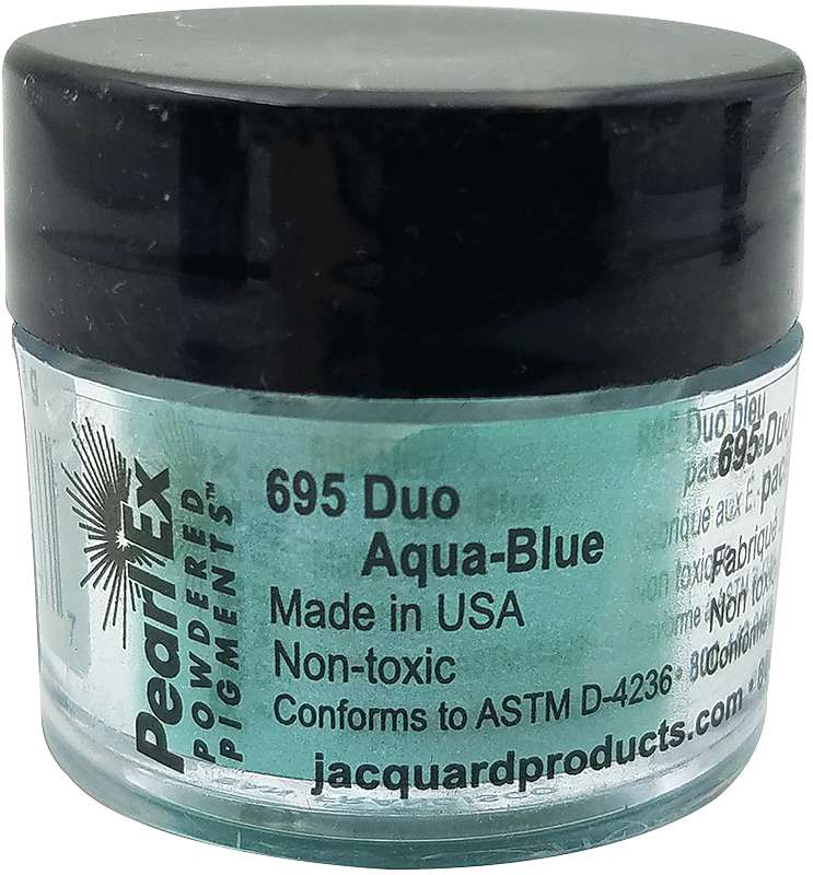 Jacquard Pearl Ex Powdered Pigment 3g Duo Aqua Blue