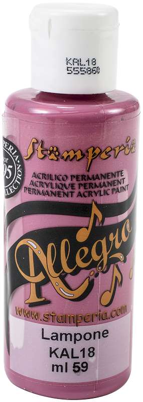 Stamperia Allegro Paint 59ml Raspberry