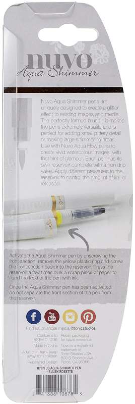 Nuvo Aqua Shimmer Pen Blush Rosette