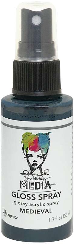 Dina Wakley Media Gloss Sprays 2oz Medieval