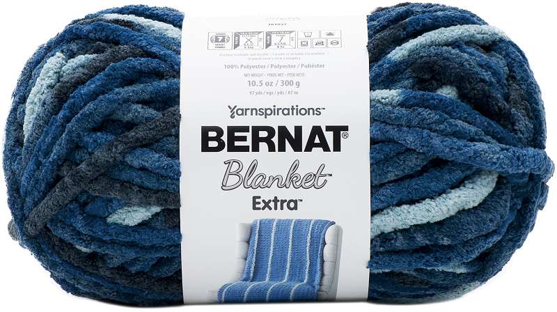 Bernat Blanket Extra Yarn Teal Dreams 