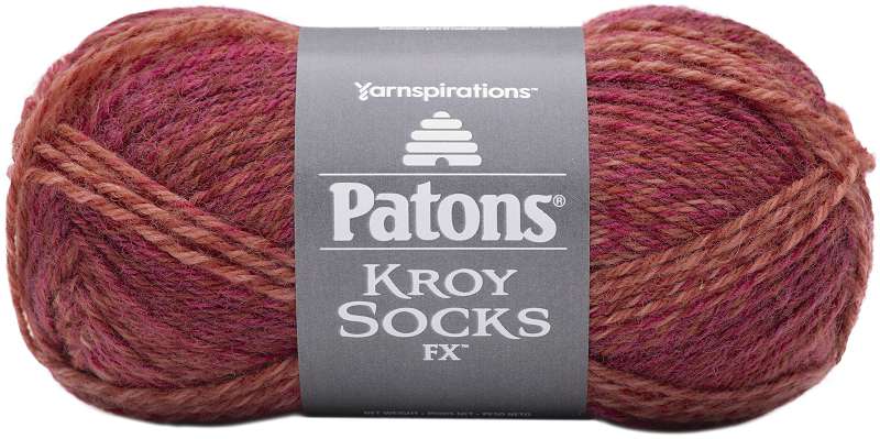 Patons Kroy Socks FX Yarn Geranium