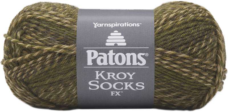 Patons Kroy Socks FX Yarn Mossy