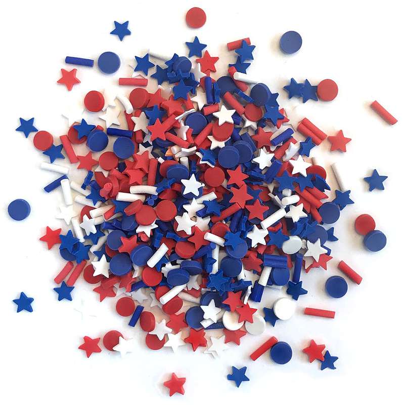 Buttons Galore Sprinkletz Embellishments 12g Firecrackers