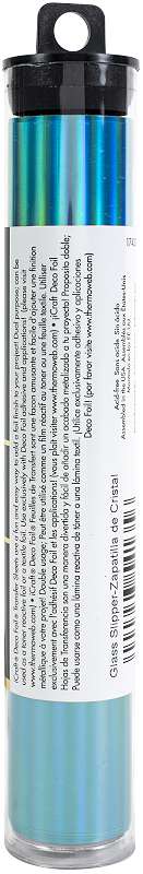 Deco Foil Specialty Transfer Sheets 6"X12" 5/Pkg Glass Slipper
