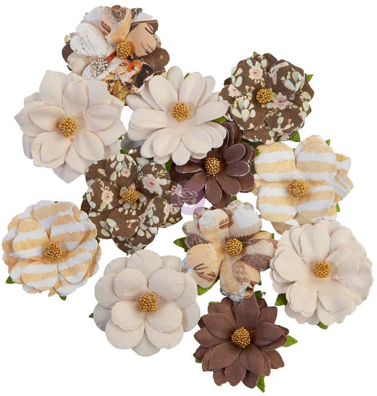 Prima Marketing Mulberry Paper Flowers Mojave/Golden Desert