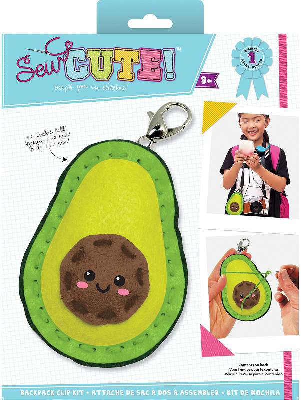 Sew Cute! Needlepoint Kit Mini Avocado