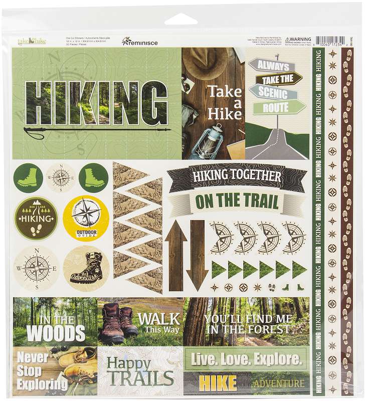 Reminisce Collection Kit 12"X12" Take A Hike