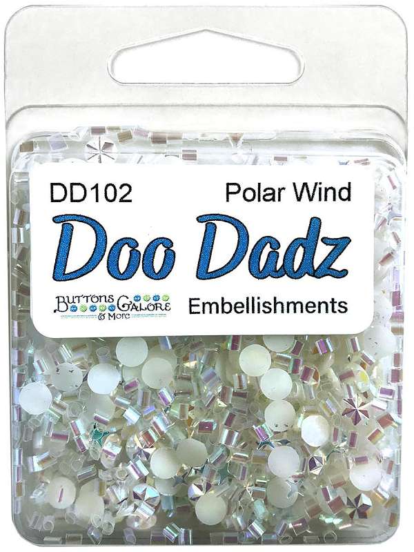 Buttons Galore Doodadz Embellishments Polar Wind