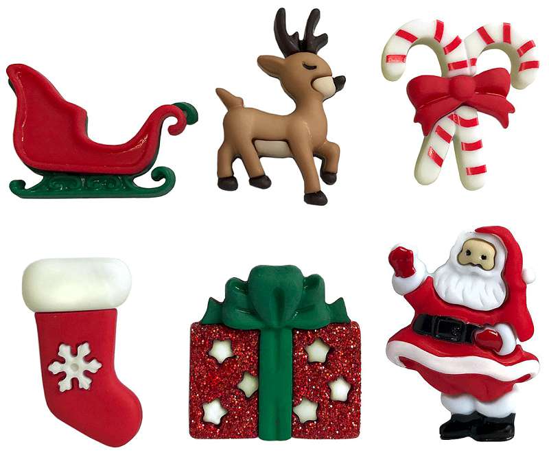 Buttons Galore Theme Buttons Christmas Eve
