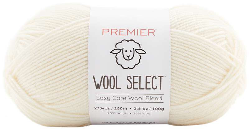 Premier Yarns Wool Select Yarn Cream