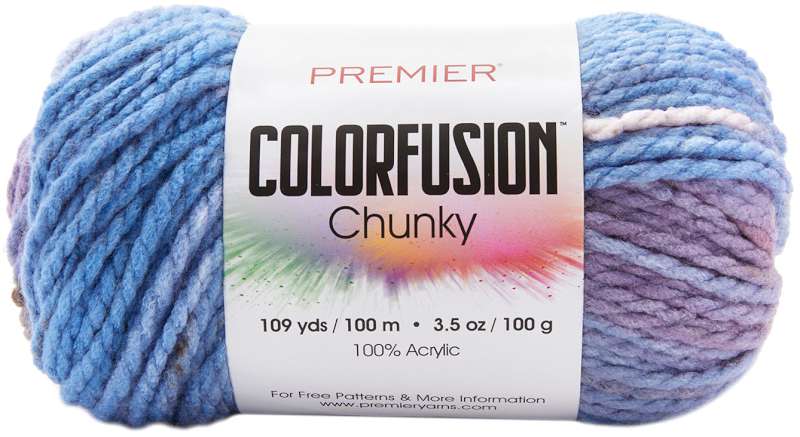 Premier Yarns Colorfusion Chunky Yarn Cotton Candy