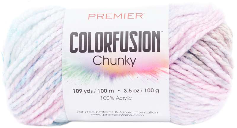 Premier Yarns Colorfusion Chunky Yarn Salt Water Taffy