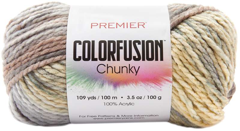 Premier Yarns Colorfusion Chunky Yarn Morning Coffee