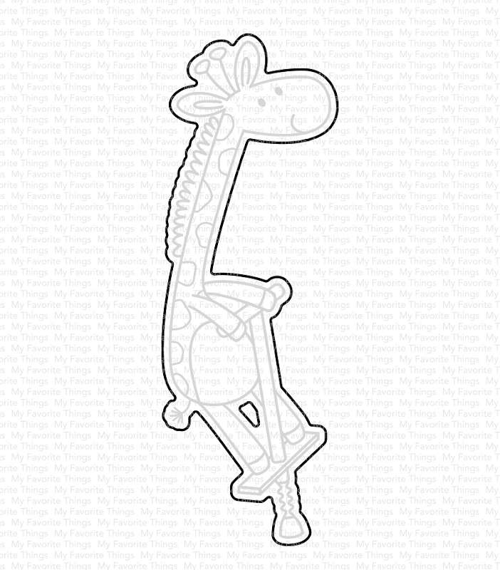 My Favorite Things Die-namics Die Jumping Giraffe