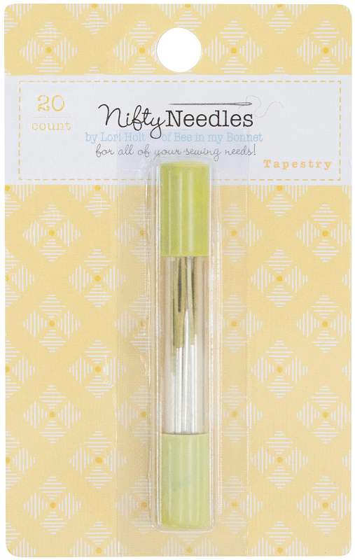 Riley Blake Nifty Needles Tube  Tapestry 20/Pkg