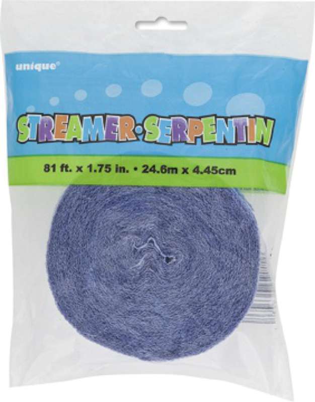Crepe Streamer 81' Baby Blue