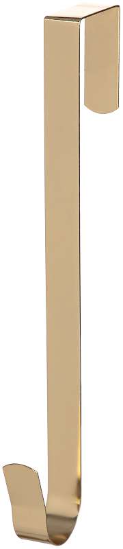 Heavy-Duty Metal Door Wreath Hanger 12" Gold