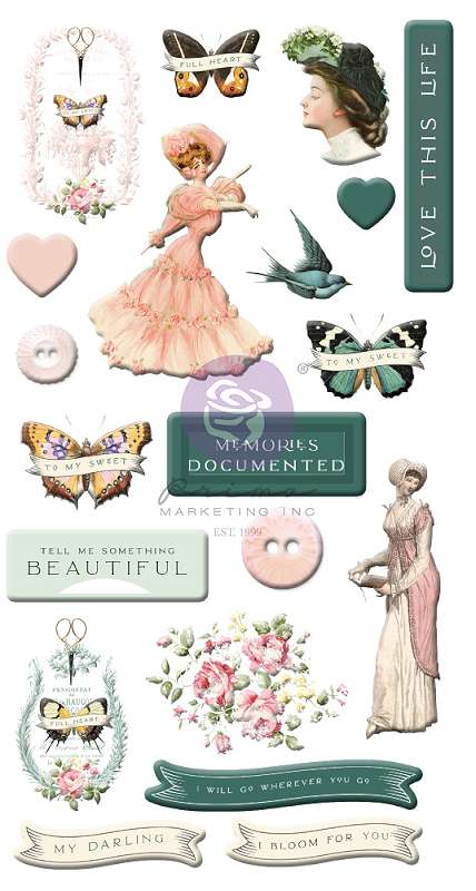 My Sweet By Frank Garcia Puffy Stickers 20/Pkg  