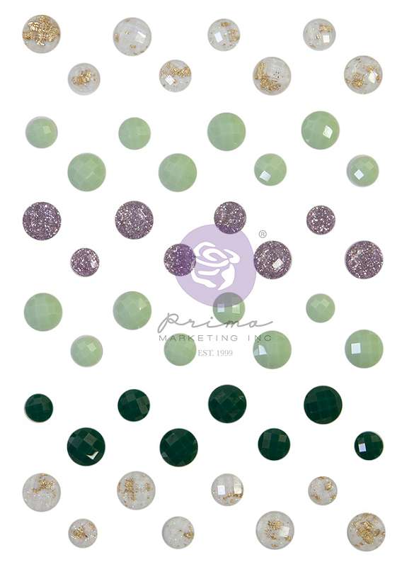 Prima Marketing My Sweet Say It In Crystals Assorted Dots 48/Pkg