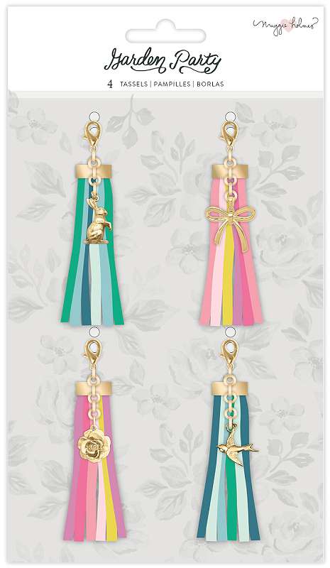 Maggie Holmes Garden Party Tassels 4/Pkg 