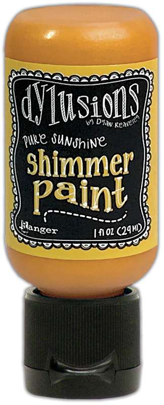 Dylusions Shimmer Paint 1oz Pure Sunshine