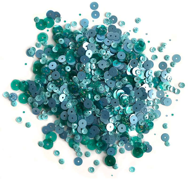 28 Lilac Lane Premium Sequins 20g Winter Pine