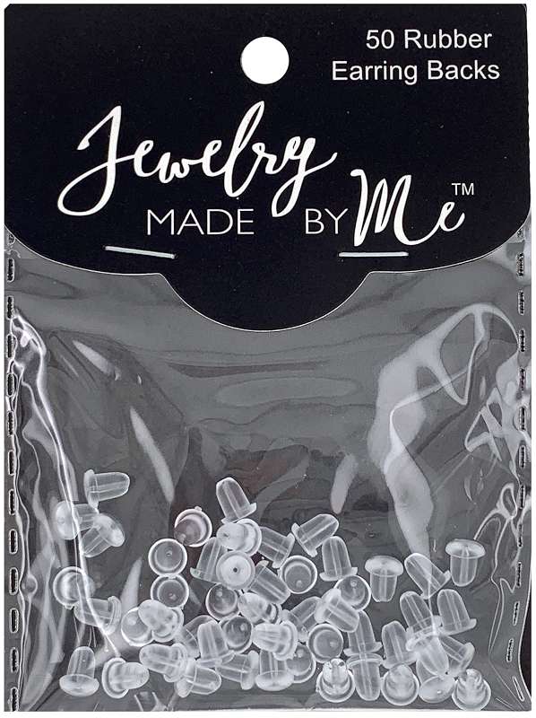 Rubber Earring Backs 50/Pkg 