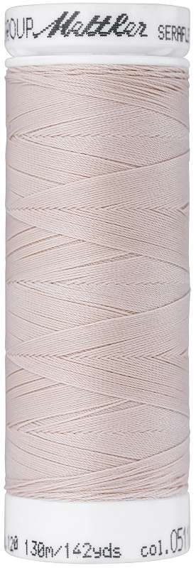 Mettler Seraflex Elastic Thread 50wt 142yd Nude