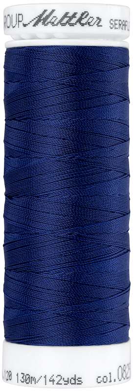 Mettler Seraflex Elastic Thread 50wt 142yd Navy