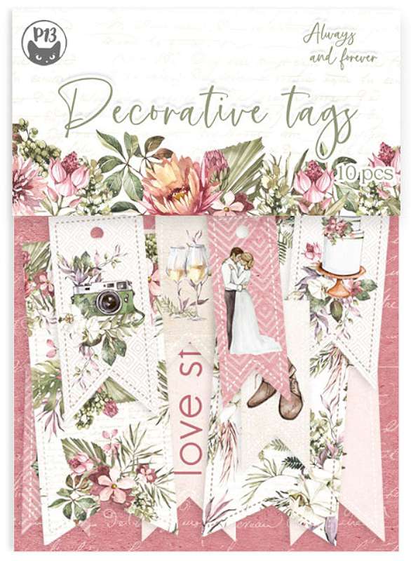 Always & Forever Double-Sided Cardstock Tags 10/Pkg #02