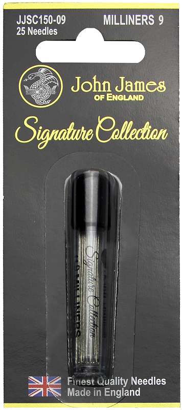 John James Signature Collection Milliner Needles Size 9 25/Pkg
