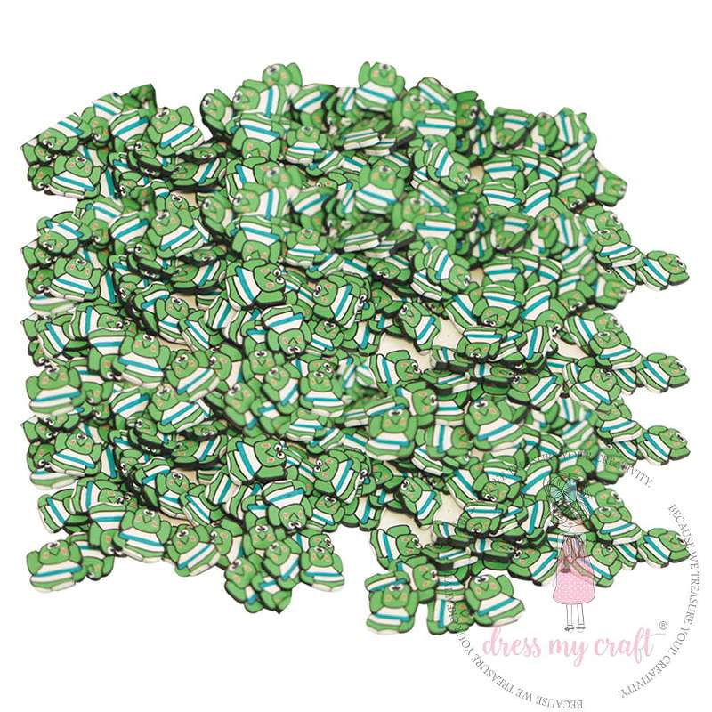 Dress My Crafts Shaker Elements 8gm Cute Frog