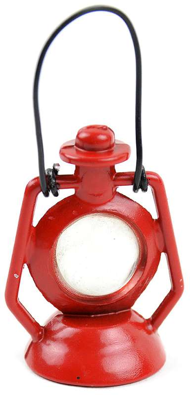 Touch Of Nature Wee Creations Miniature 2" Red Lantern 