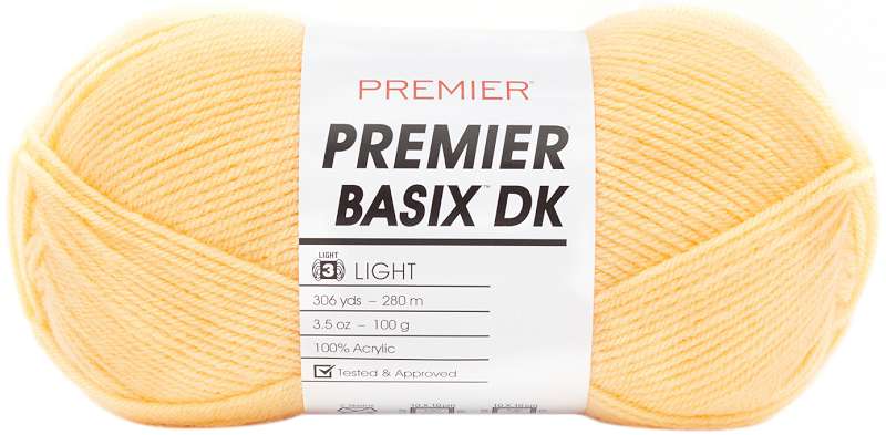 Premier Yarns Basix DK Yarn Daffodil