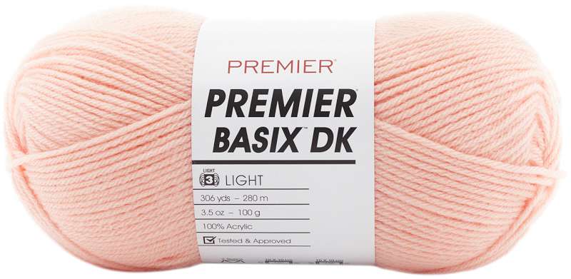 Premier Yarns Basix DK Yarn Peach